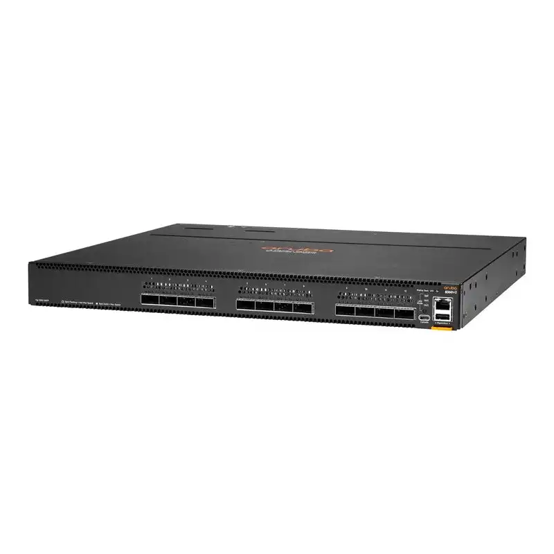 HPE Aruba CX 8360-12C V2 - Commutateur - C3 - Géré - 12 x 40 Gigabit - 100 Gigabit QSFP+ - QSFP28 - flux ... (JL709CABB)_1